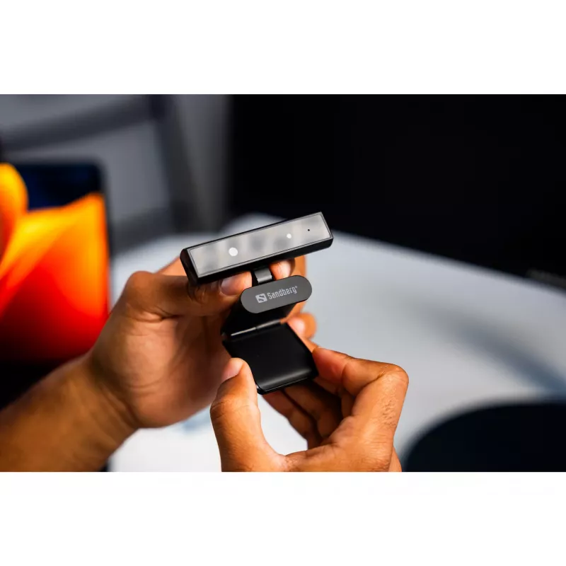 Webcam Sandberg Face-ID Webcam Mini 2 MP Full HD USB-C Schwarz