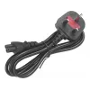 Laptop-Netzteil Sandberg 90W EU+UK Eingang 100-240V Schwarz