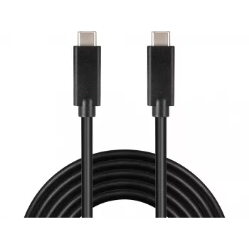 Sandberg USB-C USB-C 2M USB 3.1 Gen.2, 2 m, USB C, USB C, USB 3.2 Gen 2 (3.1 Gen 2), Stecker/Stecker, Schwarz