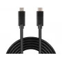 Sandberg USB-C USB-C 2M USB 3.1 Gen.2, 2 m, USB C, USB C, USB 3.2 Gen 2 (3.1 Gen 2), Stecker/Stecker, Schwarz