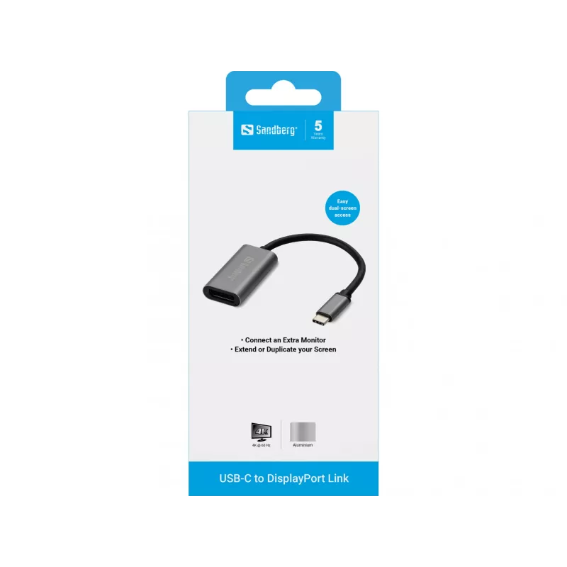 USB-C-zu-DisplayPort-Adapter Sandberg 136-19