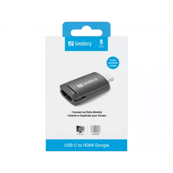 USB-C-auf-HDMI-Dongle Sandberg 136-34