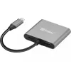 Sandberg USB-C Dock 2xHDMI+USB+PD Maximalauflösung 3840x2160