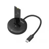 Sandberg USB 3.2 Dock für M.2+NVMe SSD 4 TB Schwarz