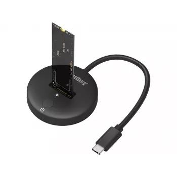 Sandberg USB 3.2 Dock für M.2+NVMe SSD 4 TB Schwarz