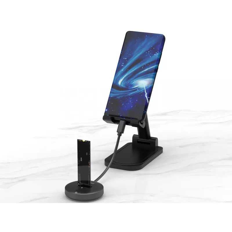 Sandberg USB 3.2 Dock für M.2+NVMe SSD 4 TB Schwarz