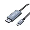 Sandberg USB-C-auf-DisplayPort-Kabel 2M USB Typ-C DisplayPort 2m
