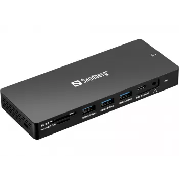 Sandberg USB-C 13in1 DockingStation Pro Kabelgebunden USB 3.2 Gen 1 Type-C