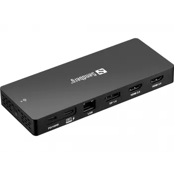 Sandberg USB-C 13in1 DockingStation Pro Kabelgebunden USB 3.2 Gen 1 Type-C