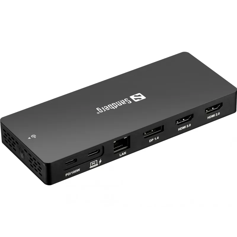 Sandberg USB-C 13in1 DockingStation Pro Kabelgebunden USB 3.2 Gen 1 Type-C