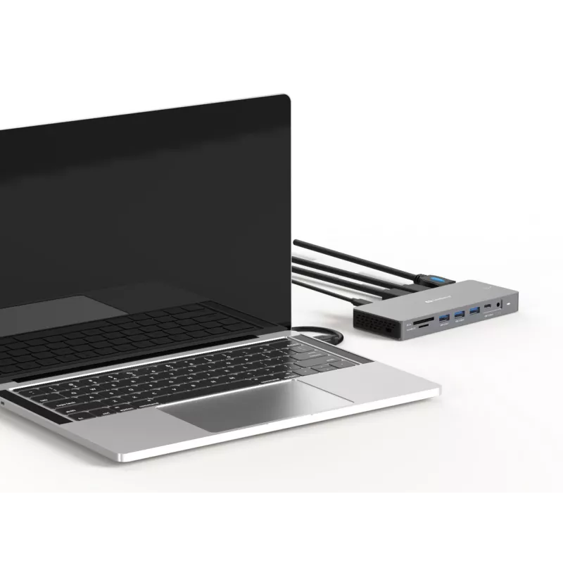 Sandberg USB-C 13in1 DockingStation Pro Kabelgebunden USB 3.2 Gen 1 Type-C