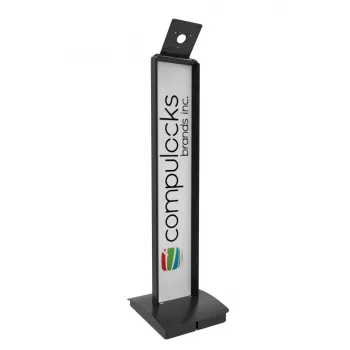 Passive Halterung Compulocks VESA Brandable Bodenständer Schwarz