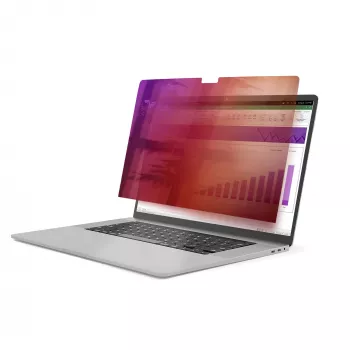 StarTech.com 14-Zoll MacBook Pro 21/23 Blickschutzfolie, Gold-Filter mit verbesserter Privatsphäre, Computer-Sicherheitsschild, doppelseitiger Bildschirmschutz, +/- 30°