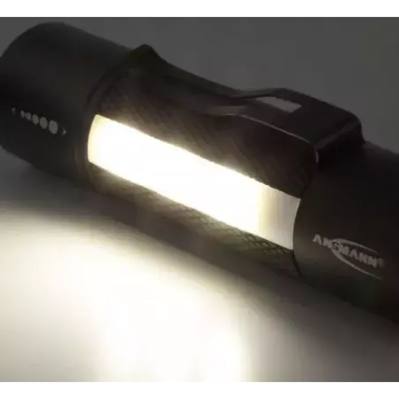 Handtaschenlampe Ansmann 1600-0137 Schwarz Weiß