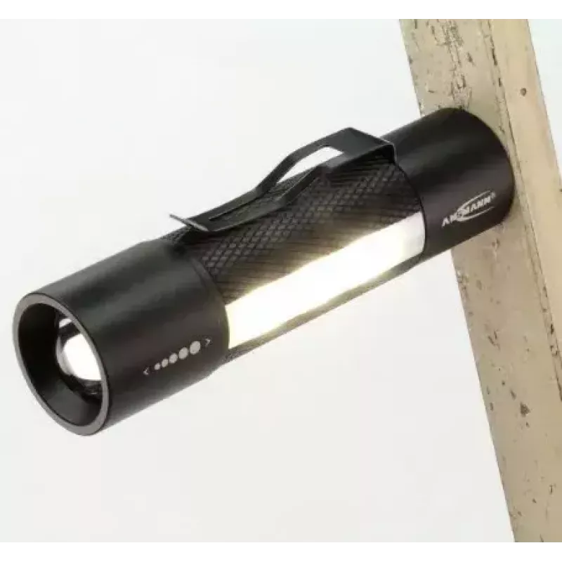Handtaschenlampe Ansmann 1600-0137 Schwarz Weiß