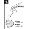 Staubabsaug-Aufsatz Bosch GDE 115/125 FC-T Professional