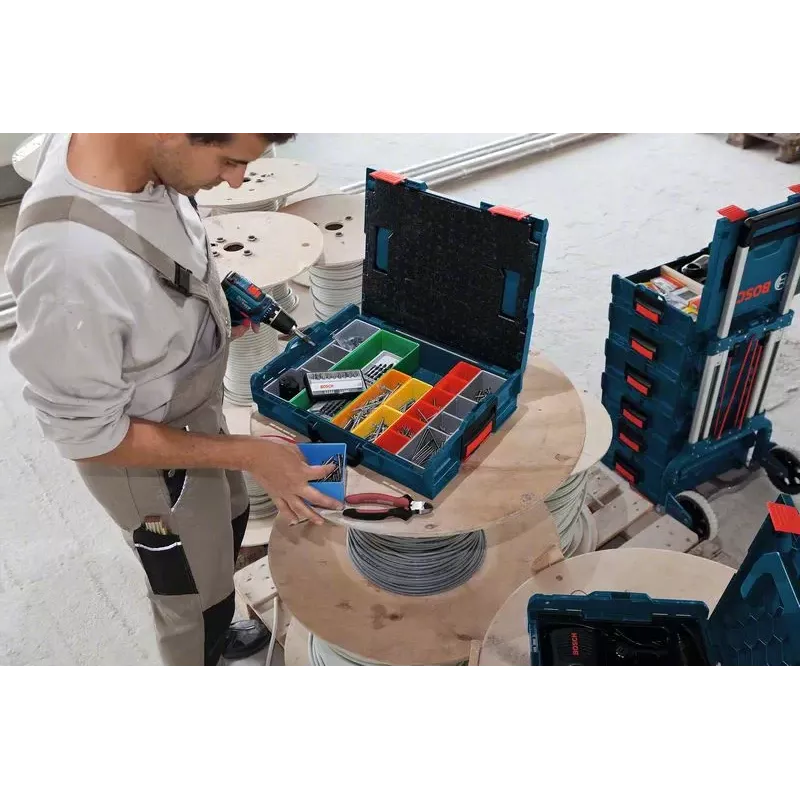 Bosch 1 600 A01 6NC Aufbewahrungsbox Rechteckig Acrylnitril-Butadien-Styrol (ABS) Blau