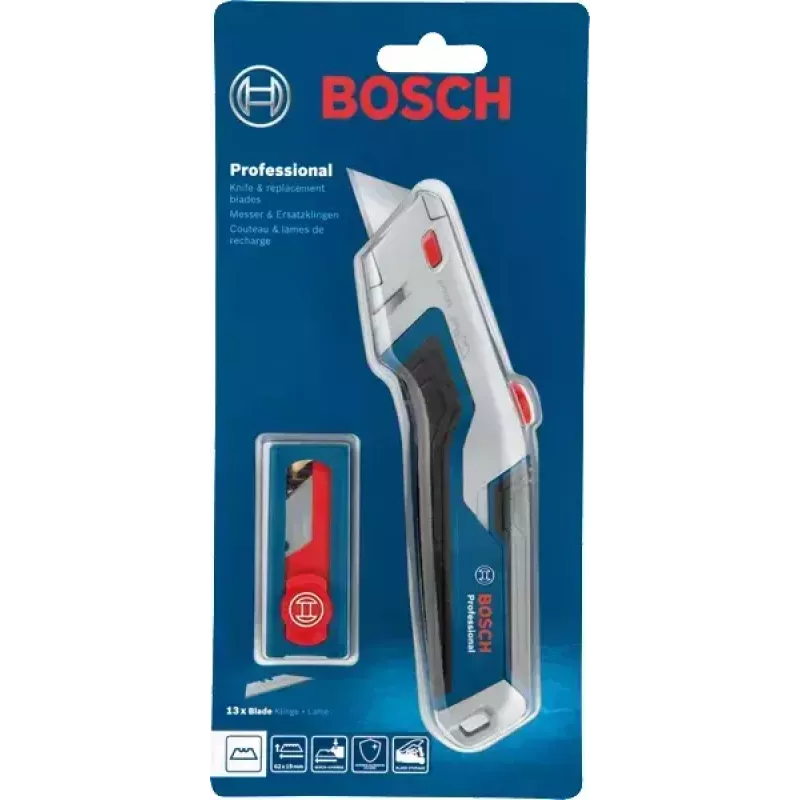 Bosch 1 600 A02 7M5 Universalmesser Blau Rasierklinge 6,3 cm