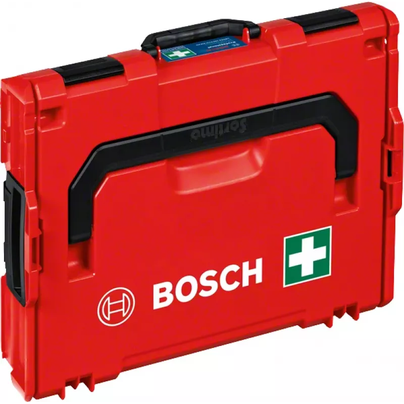 Verbandskasten Bosch 1600A02X2R — DIN-gerechtes Set in L-BOXX 102, rot