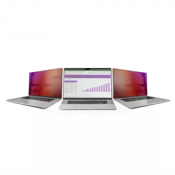 StarTech.com 16-Zoll MacBook Pro 21/23 Blickschutzfilter, Gold-Filter mit verbessertem Datenschutz, Computer-Sicherheitsschild, doppelseitiger Bildschirmschutz, +/- 30°