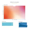 StarTech.com 16-Zoll MacBook Pro 21/23 Blickschutzfilter, Gold-Filter mit verbessertem Datenschutz, Computer-Sicherheitsschild, doppelseitiger Bildschirmschutz, +/- 30°