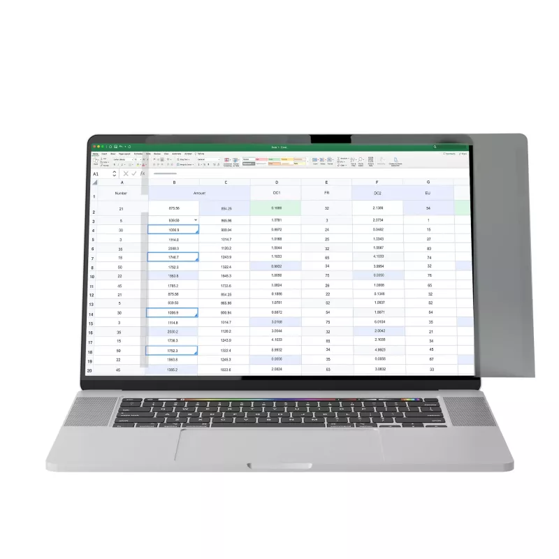 StarTech.com 16-Zoll MacBook Pro 21/23 Laptop-Blickschutzfolie, blendfreier Blickschutzfilter mit 51% Blaulichtreduzierung, Monitor-Bildschirmschutz mit +/- 30° Blickwinkel, umkehrbare matte/glänzende Seiten