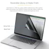 StarTech.com 16-Zoll MacBook Pro 21/23 Laptop-Blickschutzfolie, blendfreier Blickschutzfilter mit 51% Blaulichtreduzierung, Monitor-Bildschirmschutz mit +/- 30° Blickwinkel, umkehrbare matte/glänzende Seiten