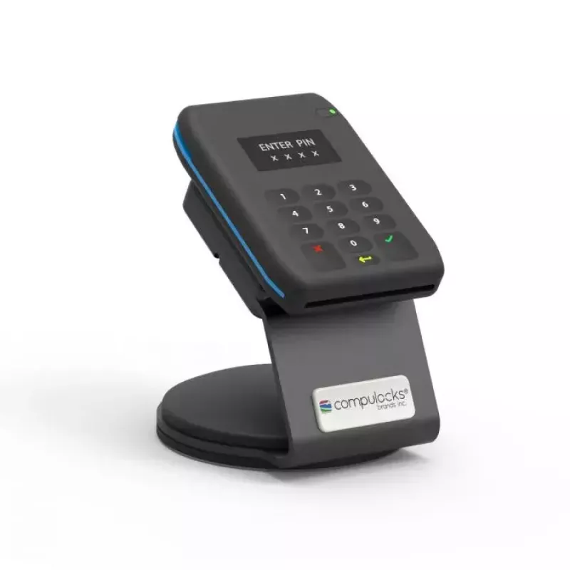 Universeller EMV Smartphone Sicherheitsständer Schwarz Compulocks 199BSLDDCKB
