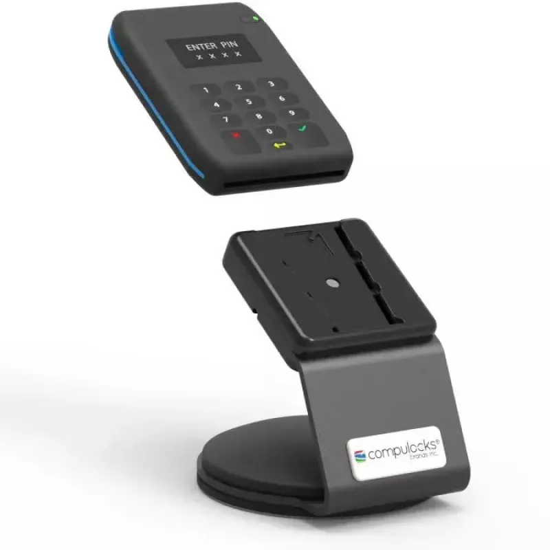 Universeller EMV Smartphone Sicherheitsständer Schwarz Compulocks 199BSLDDCKB