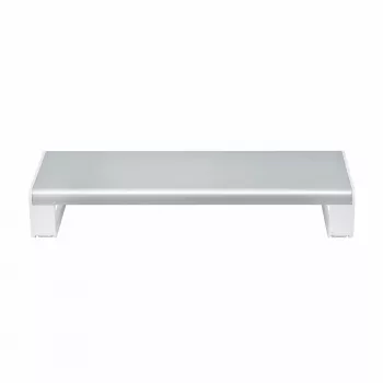 StarTech.com Ergonomischer Monitorständer, bis zu 15 kg, feste Höhe 9 cm, Desktop-Computer-Monitor/Laptop-Ständer, Stahlplattform, schnelle Montage, Schreibtischfläche optimieren