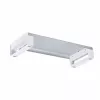 StarTech.com Ergonomischer Monitorständer, bis zu 15 kg, feste Höhe 9 cm, Desktop-Computer-Monitor/Laptop-Ständer, Stahlplattform, schnelle Montage, Schreibtischfläche optimieren