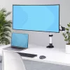 StarTech.com Monitor-Tischhalterung für 27 Zoll 16:9 oder 30 Zoll 21:9 Ultrawide-Bildschirme, VESA 75x75/100x100, werkzeuglose Armeinstellungen, C-Klemme/Tischdurchführung, gefederter Arm