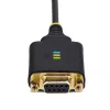 StarTech.com 30cm USB zu Nullmodem Seriell-Adapterkabel, COM-Erhalt, FTDI, USB-A auf DB9 RS232, austauschbare DB9-Muttern/Schrauben, Windows/macOS/Linux