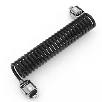 Sicherheitskabelschloss Compulocks CL02H Dual-Head Spiralkabel T-Bar
