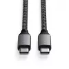 USB-C-auf-USB-C-Kabel Satechi ST-TCC2MM — 2 m, Schwarz/Grau, 0,48 Gbit/s