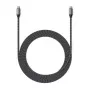 USB-C-auf-USB-C-Kabel Satechi ST-TCC2MM — 2 m, Schwarz/Grau, 0,48 Gbit/s
