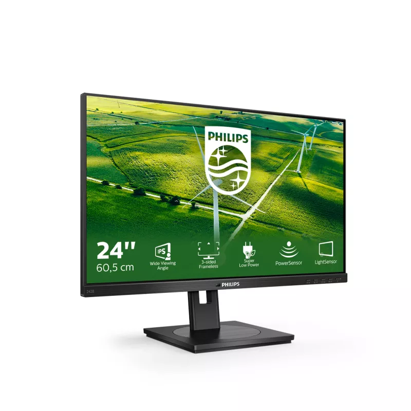 Philips 242B1G/00 Computer-Monitor 60,5 cm (23,8 Zoll) 1920 x 1080 Pixel Full HD LED Schwarz