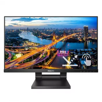 Philips 242B1TC/00 Computermonitor 60,5 cm (23,8 Zoll) 1920 x 1080 Pixel Full HD LED Touchscreen Schwarz