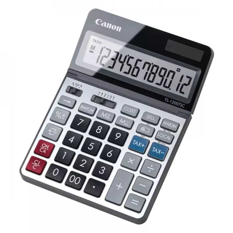 Canon TS-1200TSC Taschenrechner Desktop Basic Metallic