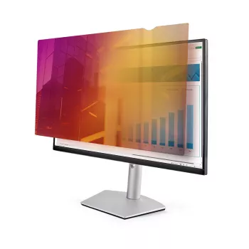 StarTech.com 24 Zoll 16:9 Gold Monitor Blickschutzfolie, reversible Folie mit erhöhter Privatsphäre, glänzender Computer Sicherheitsfilter, entfernbarer Monitor Schutz/Blende, +/- 30°