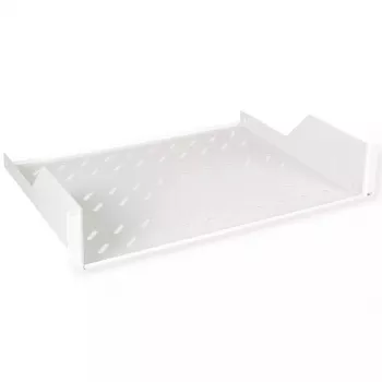 Rack shelf ROLINE 19-Zoll 2 HE 350 T 25 kg Tragfähigkeit grau