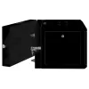 Wandmontagerack ROLINE Pro 7U 600x600 BxT zweiteilig schwenkbar schwarz, IP20, 50 kg