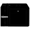 Wandmontagerack ROLINE Pro 7U 600x600 BxT zweiteilig schwenkbar schwarz, IP20, 50 kg