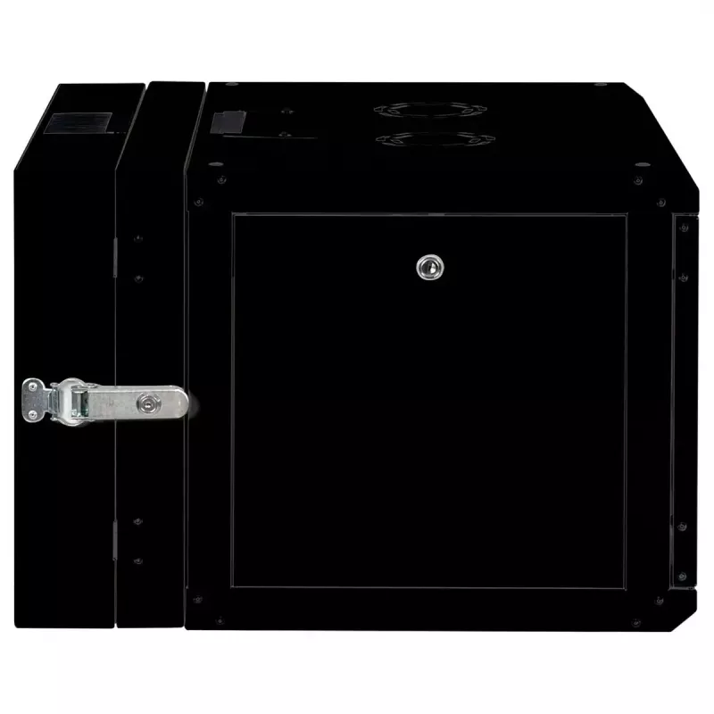 Wandmontagerack ROLINE Pro 7U 600x600 BxT zweiteilig schwenkbar schwarz, IP20, 50 kg