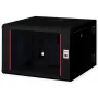 Wandmontagerack ROLINE Pro 7U 600x600 BxT zweiteilig schwenkbar schwarz, IP20, 50 kg