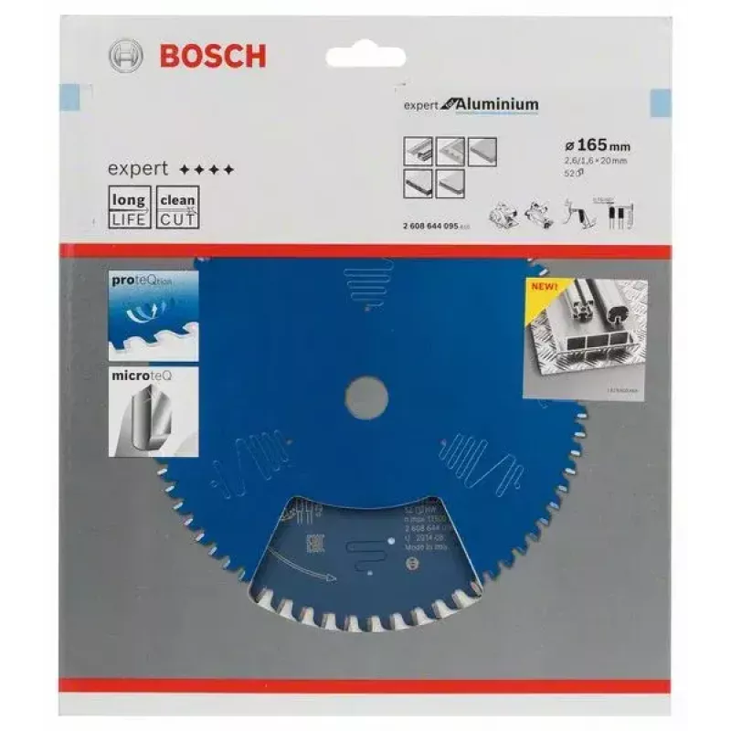 Bosch ‎2608644095 Kreissägeblatt 16,5 cm 1 Stück