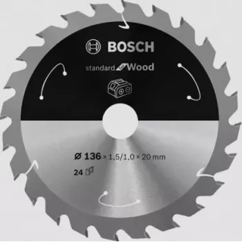 Bosch 2608837668 Kreissägeblatt, 136 mm