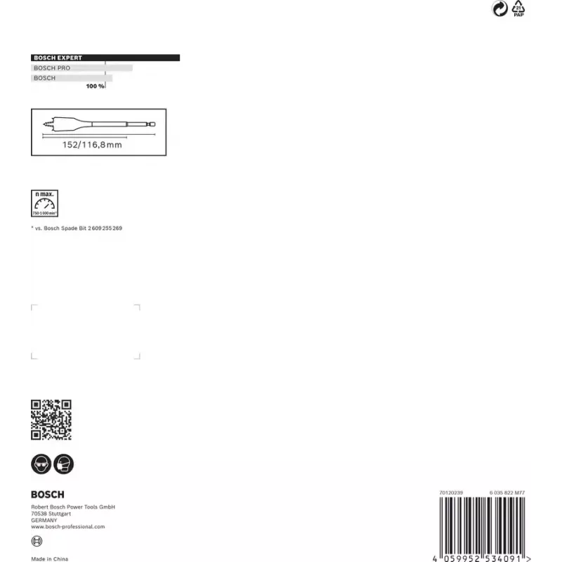 Bosch 2 608 900 334 Bohrer Spadebohrer 7 Stk.