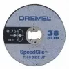 Zubehörset Dremel EZ SpeedClic Schneidzubehör-Set