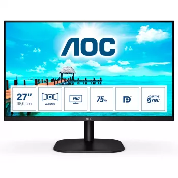 AOC B2 27B2QAM Computer-Monitor 68,6 cm (27 Zoll) 1920 x 1080 Pixel Full HD LED Schwarz